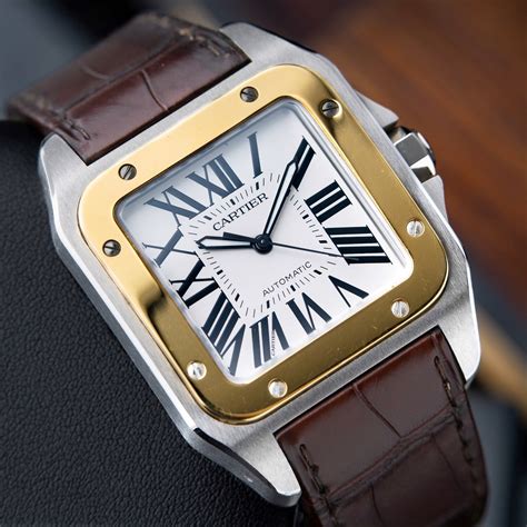 santos de cartier watch price|cartier watches santos 100 price.